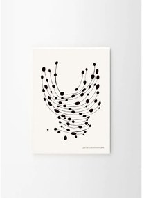 Постер 30x40 cm Dancing Dots – Leise Dich Abrahamsen – The Poster Club
