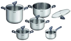 Tefal - Комплект 10 части тенджери DAILY COOK неръждаема стомана