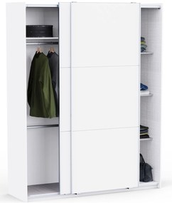 Плъзгащ гардероб Alcazaba 180 - Бял