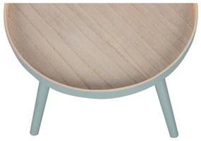 Странична зелена масичка WOOOD Sasha