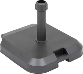 Основа за чадър с колелца Hesperide Opaneo, Черна, 39 kg