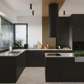 Осветително тяло за таван в черен и сребрист цвят Crown – Sollux