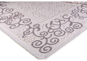 Сив и бежов памучен килим , 80 x 200 cm Orkide - Vitaus
