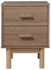 Нощно шкафче от декор от дъб в естествен цвят Melanie – Støraa