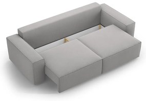 Светлосив разтегателен диван 247 cm Jodie – Micadoni Home