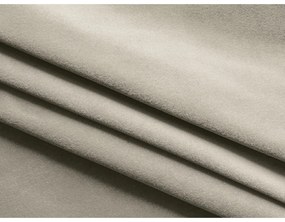 Кремаво двойно тапицирано легло с място за съхранение и включена подматрачна рамка 140x200 cm Kiana – Makamii