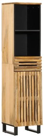 377544 vidaXL Бюфет, 38x34x160 см, грубо мангово дърво масив