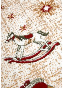 Червен килим с коледен мотив със смес от памук 50x80 cm Toy's Delight Red Christmas – Villeroy&amp;Boch