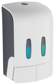 WENKO 24591100-Дозатор за течен сапун TARTAS 480 ml бял/сив