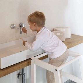 Бяла учебна кула от масивен бук Forrest – Vipack