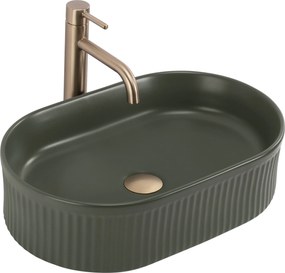 Умивалник за плот Rea Vanda Olive Matt