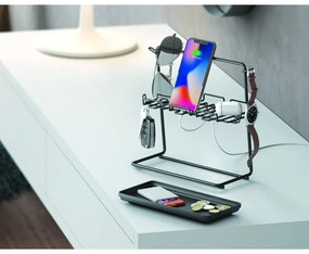 Черен офис органайзер My Pocket - Metaltex