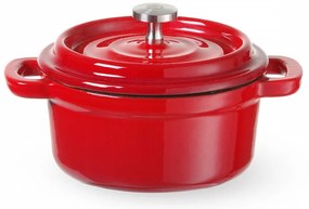 Тенджера от излято желязо с капак подходяща за индукционен котлон 270 ml – Hendi