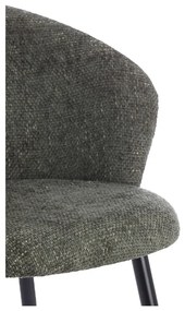 Метални трапезни столове в комплект 2 бр. в цвят каки Radaja – Light &amp; Living