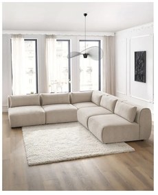 Бежов ъглов диван (променлив) Jeanne - Bobochic Paris