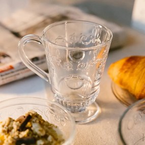 Стъклена чаша с дръжка La Rochère , 200 ml Versailles - La Rochére