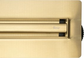 Линеен отводнител REA Neox Slim pro Brush Gold 60