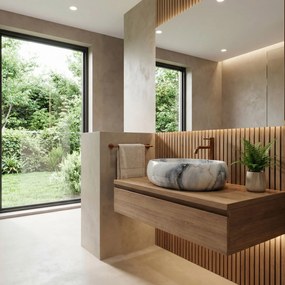 Умивалник за плот Rea Linda Granit