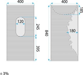Свободностояща мивка REA Travena Square