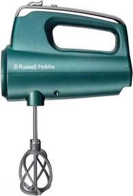 Ръчен миксер Russell Hobbs Swirl 25891-56, 350W, 5 скорости, Турбо, Бутон за приставки, High Performance Helix Beater, Без BPA, Тюркоаз