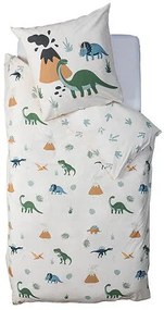 Детско двулицево спално бельо atmosphera Dino, 140x200 cm, Памук