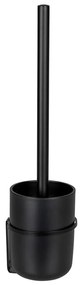 Черна самоносеща пластмасова четка за тоалетна Carpino - Wenko