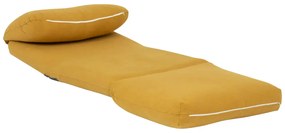 Разтегателен фотьойл Marza, 209x78 cm - Горчица