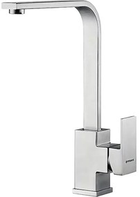 Кухненски кран Pyramis Cecilia - сребърен