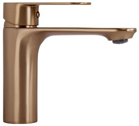 Смесител за мивка Rea Drop Brush Copper low