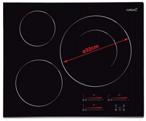 Индукционен Котлон Cata INSB6032BK /A 3F 60 cm 7100 W