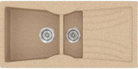 Мивка Sanitec 329-Granite Beige