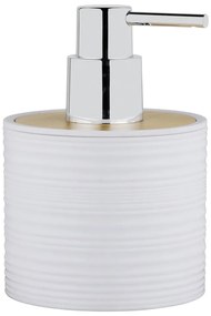Бял пластмасов диспенсер за сапун 350 ml Lyon – Allstar