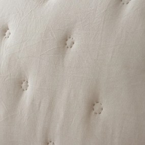 Бежово двойно удължено спално бельо от шерпа 230x220 cm Cosy Nori – Catherine Lansfield