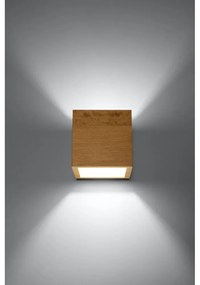 Дървена стенна лампа Geo - Sollux
