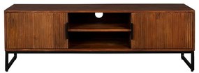 Кафява маса за телевизор Saroo - Dutchbone