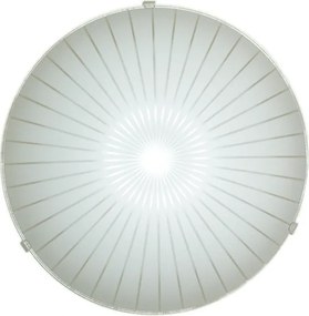 Плафониера КАЛИПСО, ø300, бял мат, 1xE27