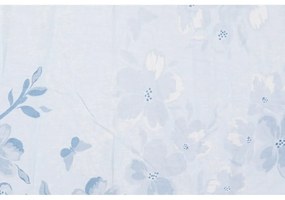 Светлосиньо единично спално бельо от памук Renforcé 140x200 cm Elena – Mijolnir