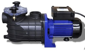 90464 vidaXL Помпа за басейн, електрическа 500W, синя