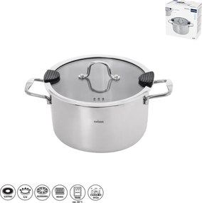 Касерола от неръждаема стомана с капак 4,3 l Venice – Orion