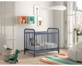 Синьо метално легло 60x120 cm BRONXX - Vipack