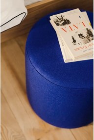 Синя вълнена табуретка Folk – noo.ma