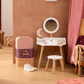 Детска тоалетка atmosphera Nomad, MDF, Бял
