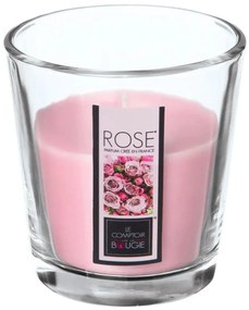 Ароматна свещ atmosphera Nina, Стъкло, 90 g - Rose