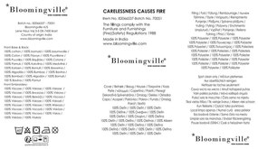 Памучна декоративна възглавница 35x60 cm Aba – Bloomingville