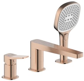 KFA Armatura 4525-210-34 - Смесител за вана, 3-отворен MALAGA, розово злато