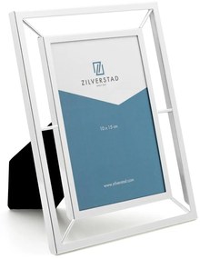 Метална стояща/висяща рамка в сребристо 13x18 cm Prisma – Zilverstad