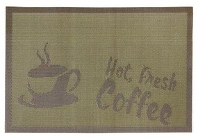 Подложка за хранене Hot Fresh Coffee 45x30см зелена (0193656) - Horecano