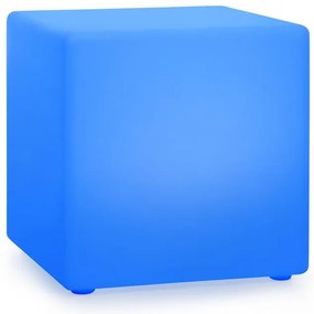 Blumfeldt Shinecube XL, светещ куб, 40 x 40 x 40 cм, 16 LED цвята, 4 режима на светлина, бял