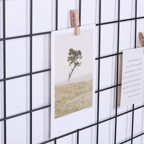 Черна метална дъска за обяви, 50 x 70 cm - Evila Originals