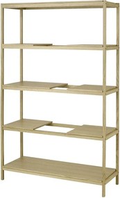 Стелаж от декор от дъб в естествен цвят 105x170x40 cm Sukoya – Blomus